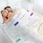 대사 경로 던지기 담요 소파 애니메이션 1 1개