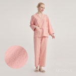 사우나복 순면 찜질방옷 숯가마 황토방 남녀공용 세트 D 여성