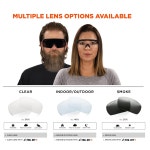 에르고다인 스컬러스 애기르 안전 안경 ANSI Z87 1 Clear Lens