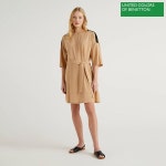 베네통 Roll-up sleeve with dress 1S 4EHD5VCC3 394
