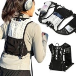 큰손할인 러닝베스트 조끼 마라톤 가방 운동 트레일러닝 포켓 수납 아웃도어 경량