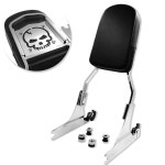 HTMT 퀵 탈착식 시시 바 조수석 등받이 대담한 스타일 빌렛 알루미늄 MT501-006 SS001-SA