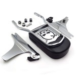 HTMT 퀵 탈착식 시시 바 조수석 등받이 대담한 스타일 빌렛 알루미늄 MT501-006 SS001-SA