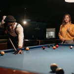 아루이청 당구 글러브 2개 쓰리 핑거 풀 유니버설 큐 스포츠 여성용 또는 남성용 통기성 탄성 왼손과 오른손용