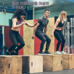 크로스핏박스 점프박스 피트니스 점프 발판 운동 40 45