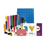 7세용 창의수학교구 도형회전 만들기 링킹큐브 2단계세트 만들기놀이 블럭