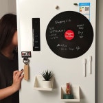 냉장고 자석 빈티지 메모보드 레코드 카세트테이프