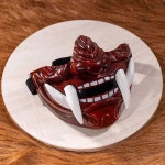 할로윈 무사 도깨비탈 가면 하관가면 오니 반야탈 박진감