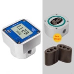 K24 마이크로 터빈 유량계 G1 2 디지털 액체 DN8 DN15 DN20 물 오일 디젤 센서 RS485