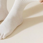 발가락양말 면 발가락 장목 등산 부드러운 삭스