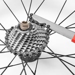 체인 채찍과 자전거 스프로켓 제거 도구가 코투커 프리휠 도구 카세트 잠금