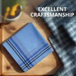 ZGZUN 12팩 남성용 손수건 클래식 남성 포켓 스퀘어 모듬 행키 젠츠 행커치브 6가지