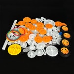 플라스틱 기어 세트 DC 모터 RC 자동차 트럭 로봇 DIY 모델 장난감 교체 모듈 0 5 액슬 타이어 벨트 부싱 랙 112 112 112PCS