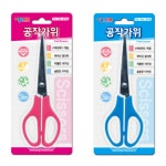 종이나라 종이나라 공작가위 아이들 학생 유아용 가위 색상선택 10개
