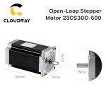Cloudray-Nema23 스테퍼 모터 2 상 300Ncm 5A 4 리드 케이블 3D 프린터 CNC 조각 밀링 머신