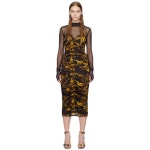 베르사체 베르사체 저지 미디 드레스 E76HAO9D8 EJS291 TP839471377