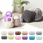 겨울선물 자이언트얀 뜨개 가방 방석 자이언트실 쟈이언트얀 자이언트얀쿠션 손뜨개가방