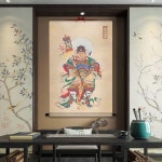 사천왕그림 액막이 불화 불교 부처님 수호신 사진