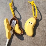 여행 바나나 칫솔 치약 케이스