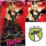 바비 Barbie Golden Winter Doll The Evening Elegance Series 1993 Mattel 10684 NRFB