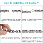 로드 마운틴 레이싱 사이클링을 위한 6 7 8 스피드 체인 후크가 달린 자전거 체인 브레이커 플라이어 6쌍 버클이 포함된 도구 키트