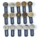 청바지 슬렉스 바지 셀프 수선 허리 사이즈 연장 확장 늘이기 버클 단추 옷수선 리폼 연장기