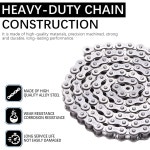 Kuiuk 헤비 듀티 420 드라이브 체인 - 다양한 50cc 70cc 90cc 110cc 125cc 150cc ATV 쿼드 고카트 미니 자전거를 위한 120개