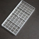 골드 베이킹 초콜릿 바 메이커 인젝션 하드 폴리카보네이트 몰드 PC 캔디