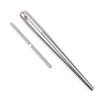 트럼펫 마우스피스 샹크 덴트 제거 덴트의 정밀 복원 도구 트럼펫 코넷 플루겔혼 마우스피스용 고강도 스테인리스 스틸