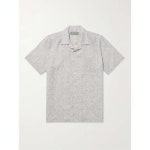 까날리 해외배송 캠프카라 프린트 린넨 코튼블렌드 셔츠 GL03520 201 CSM3055 B0081668076
