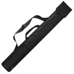 코스모스 소프트 큐 스틱 케이스 백 - 1x1 당구 풀 휴대용 가방 1 2 홀더 보관용 1 버트 샤프트 2피스 지퍼 포켓이 패딩 레이어