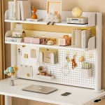 책상 타공판 철제 악세사리 책상가방걸이 폴딩거치대