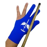 애니소드 2개 세트 통기성 당구장 장갑은 스누커 큐 스포츠 장갑을 위해 왼손에 맞습니다 Medium