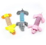 강아지 꿀꿀이 스틱 인형 X2개 삑삑이 장난감 토이