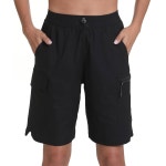 여행용 운동화를 위한 즈세녹삭시 여성 하이킹 카고 반바지 퀵 드라이 경량 X-Small