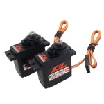 2PCS AGFRC 마이크로 9g RC 서보 모터 키트 - 헬리콥터 비행기용 디지털 2 8KG 금속 기어 미니 제어 각도 180 2PCS B11DLS