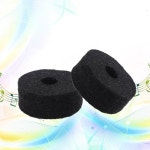 부드러운 심벌 스탠드 펠트 와셔 드럼 교체용 치록 팩 10개 키트 사운드 향상 보호