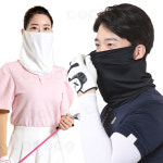 로코스샵 360 썬 마스크 자외선차단 스포츠마스크 여름 쿨링 냉감 아이스 골프 등산 햇빛가리개 쿨토시 팔토시 360 썬마스크 2세트 2개