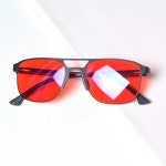 더블 브리지 안경 렌즈 나은 수면 푸른 빛 게임 보호 선물