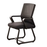 업무용의자 고정형 팔걸이 공학 도서관 고정