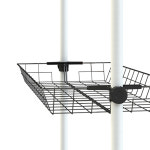 가화행거 가화 3단 고정식 바구니행거 스탠드 시스템 옷걸이행거 3LB3302A1