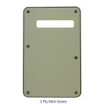 Xinyue 왼손잡이 용 맞춤형 부품 US 6 Hole Strat 트레몰로 커버 BACk Plate 픽크 가드 스크래치 플레