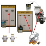 1L 2L 윤활유 펌프 압력 게이지가있는 자동 윤활유 펌프 CNC 전자기 윤활 펌프 윤활기