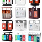 야외분리수거함 휴게소 분리수거 야외 옥외용 스테인레스