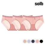 솔브 솔브 컴포트 아웃밴드 헴팬티 3매입 GSET363