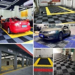 세차장 바닥 매트 배수 매트 배수판 옥상 지하실창고 바닥 14장 14개 1 6색 40x40