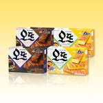 150g 오리온 오뜨 6p 치즈2통 쇼콜라2통 총4통 1세트