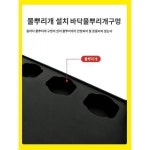 자동차 미용 공구 세차장 이동 다목적 플라스틱 3단 자동차 정비 작업장 손수레 수납 선반