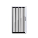 무타공자바라 아크릴투명창 맞춤제작 접이식 슬라이딩 가림막 파티션 도어 슬라이드문 1 일반 블랙박스 투명 스크럽 메쉬 알루미늄