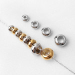 비즈아이 써지컬스틸 펜던트 도넛론델통과형 6 7 8 1개 8-034-03